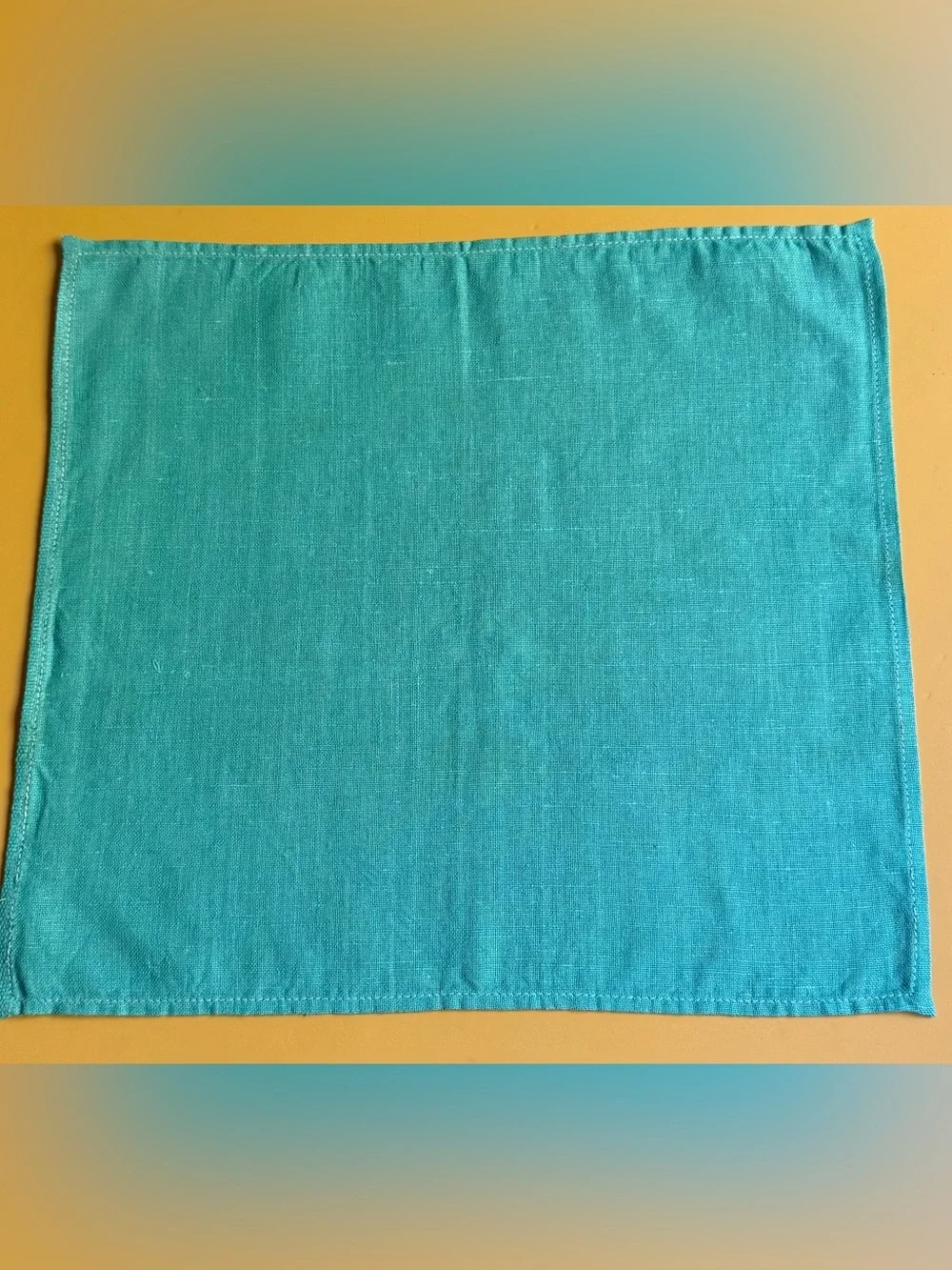 VTG Linen Table Napkins Colorful EC  4